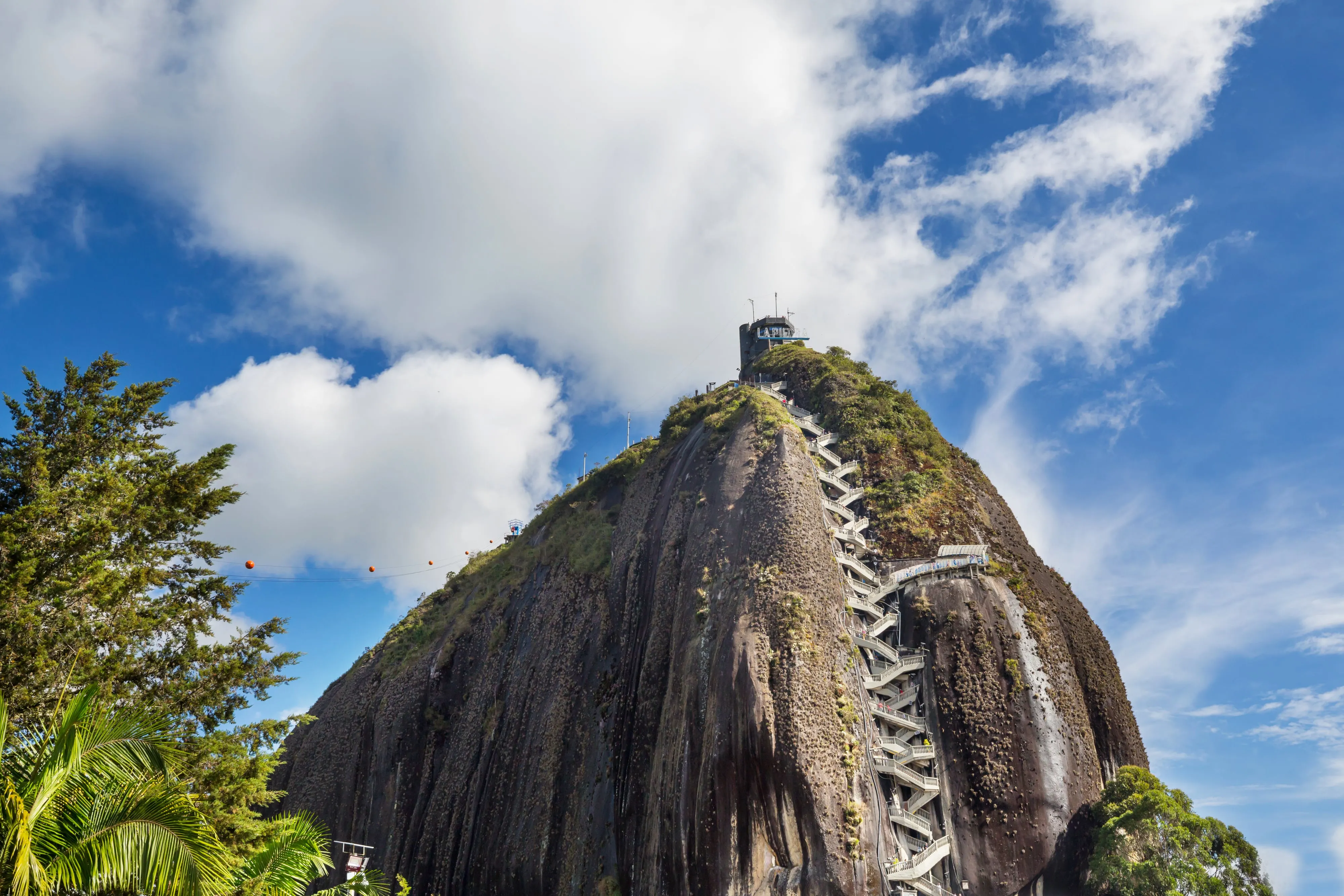 El Peñón rock formation at Guatapé